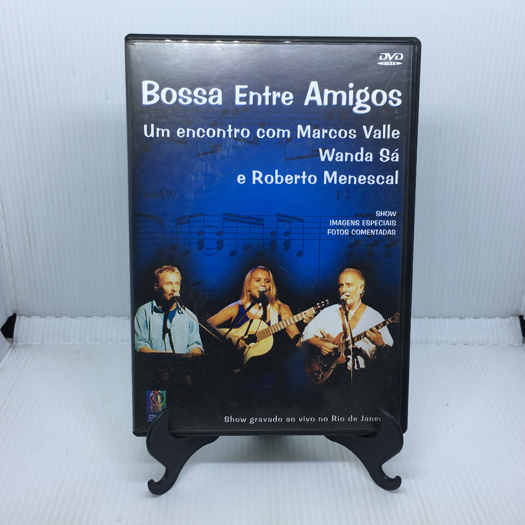 DVD - Bossa Entre Amigos - Um encontro com Marcos Valle, Wanda Sá e Roberto Menescal