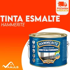 Tinta P/ Metais Esmalte Sintetico Brilhante 2,4l Hammerite