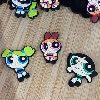 APLIQUE EMBORRACHADO MENINAS SUPER PODEROSAS 2,5CM APROX. PACOTE COM 10 UNID OU MAIS em Oferta na Shopee