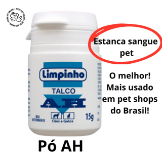 Estanca Sangue Pó /talco Limpinho 15g em Oferta na Shopee