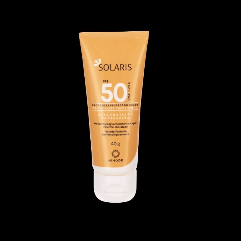 Protetor Solar Facial FPS 50 Solaris 40g