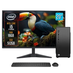 Computador Completo 2Eletro Speed Intel Core i5, 16GB RAM, SSD 512GB, Bivolt, M20" - CD2E-0114SP