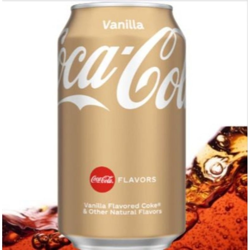 Coca Vanilla - Coca Cola com Baunilha - Refrigerante Importado