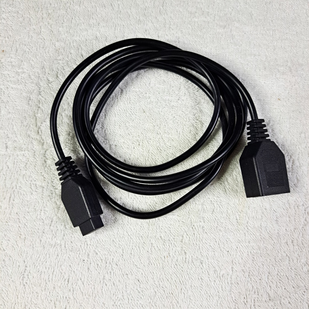 Cabo Extensor Para Controle Mega Drive, Master System, Phantom System 1,8m - Sega