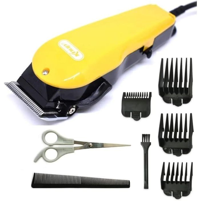 Máquina De Cortar Cabelo E Barba Profissional Knup