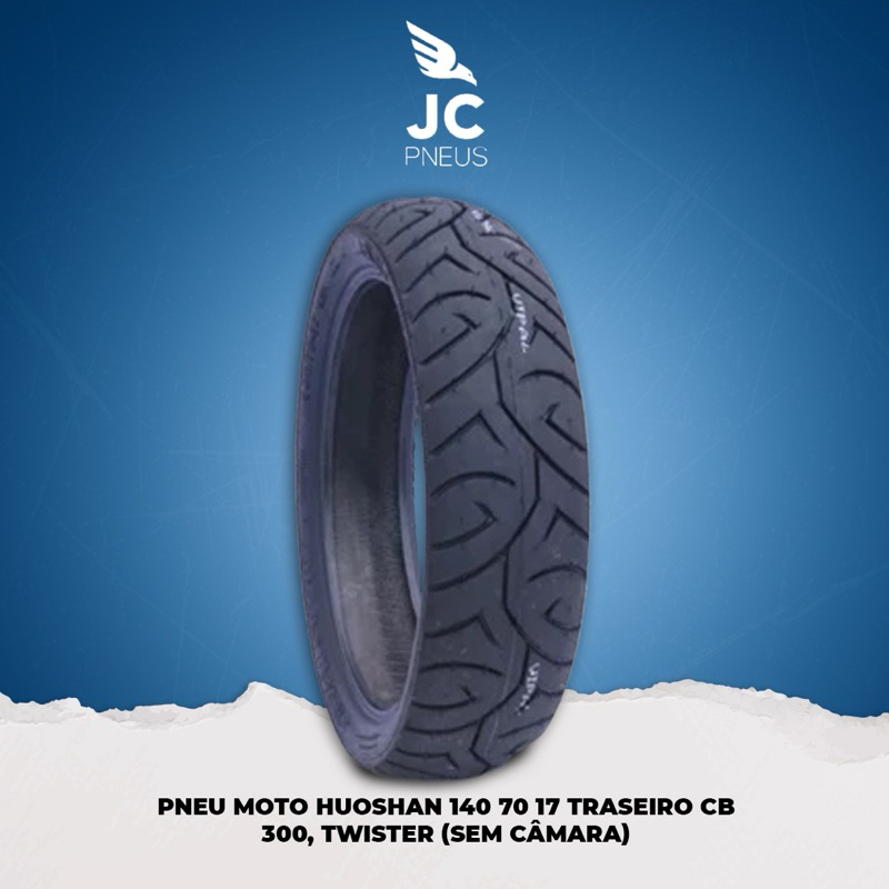 Pneu Moto Sport 140 70 17 traseiro CB 300, TWISTER