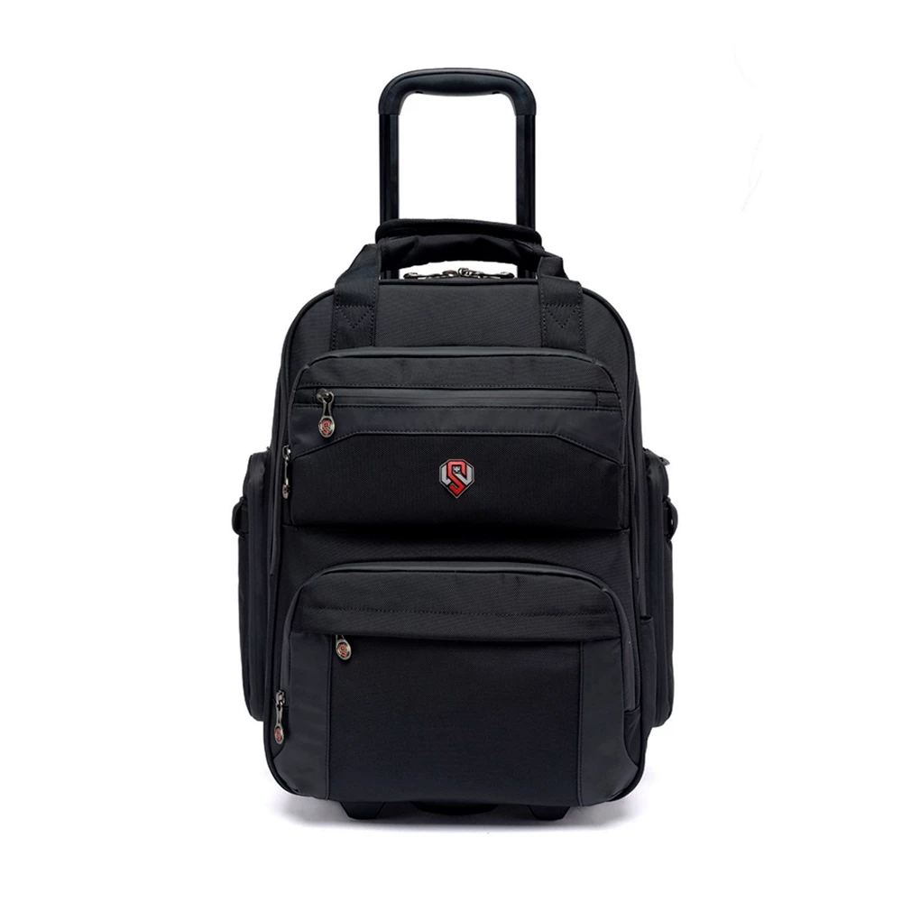 Mochila Executiva Carrinho Swissport Original Reforçada Masculino