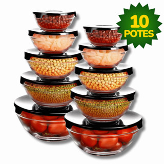 "Organize sua Cozinha: Potes de Vidro por R$25! 🥳"