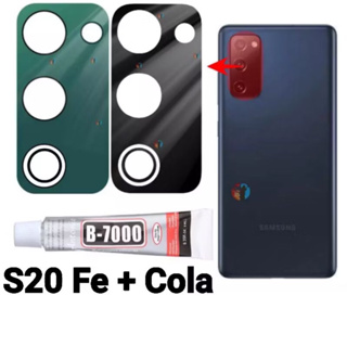 Lente da Camera Galaxy S20 Fe + Cola B7000 3ml IP 65 Vidro da Câmera Traseira Vidrinho Traseiro S20 Fe + Cola B7000 3ML em Oferta na Shopee