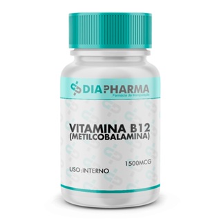 Vitamina B12 (METILCOBALAMINA) 1500mcg em Oferta na Shopee