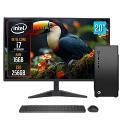 Computador Completo 2Eletro Speed Intel Core i7, 16GB RAM, SSD 256GB, Bivolt, M20" - CD2E-0116SP