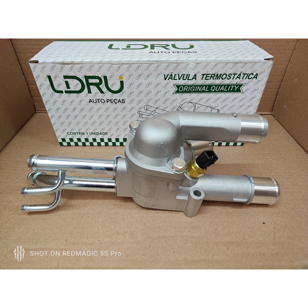 Válvula Termostática Completa + Sensor Tucson / Elantra / i30 / ix35