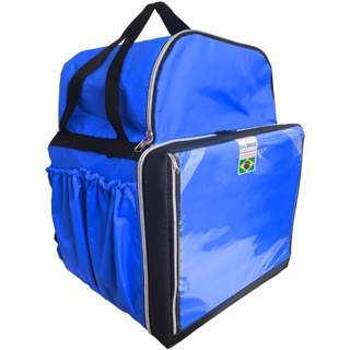 Mochila bag motoboy  entregador Bag Brasil Azul em Oferta na Shopee