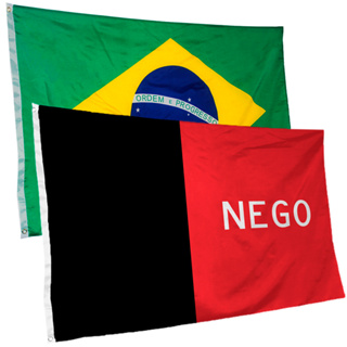 Bandeira Da Paraíba + Do Brasil 145cm por 90cm Tecido de Poliéster em Oferta na Shopee