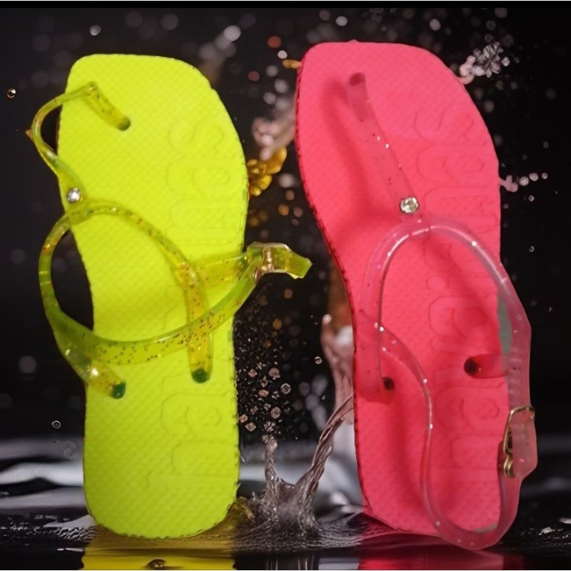 kit 2 Pares Sandálias femininas Zaya em Oferta na Shopee