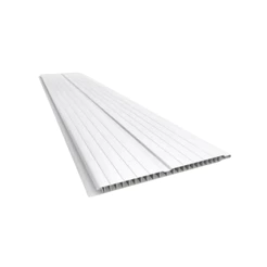 Kit 5 Reguas De Forro Pvc Branco De 1 Metro