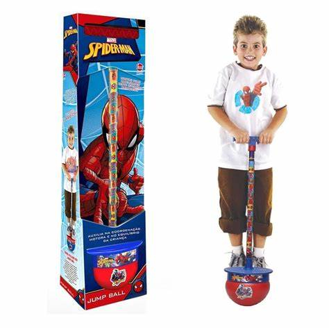 Jump Ball Pula Pula Homem Aranha Spiderman Marvel- Líder Brinquedos
