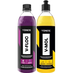 Kit Shampoo Automotivo Sujeira Pesada V-Floc V-Mol Vonixx Líder