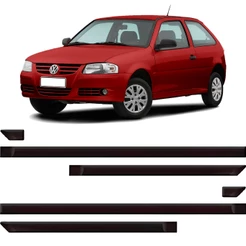 Friso Lateral Gol G4 2 Portas 2002 2003 2004 2005 2006 2007 2008 2009 2010 2011 2012 2013 2014 Preto