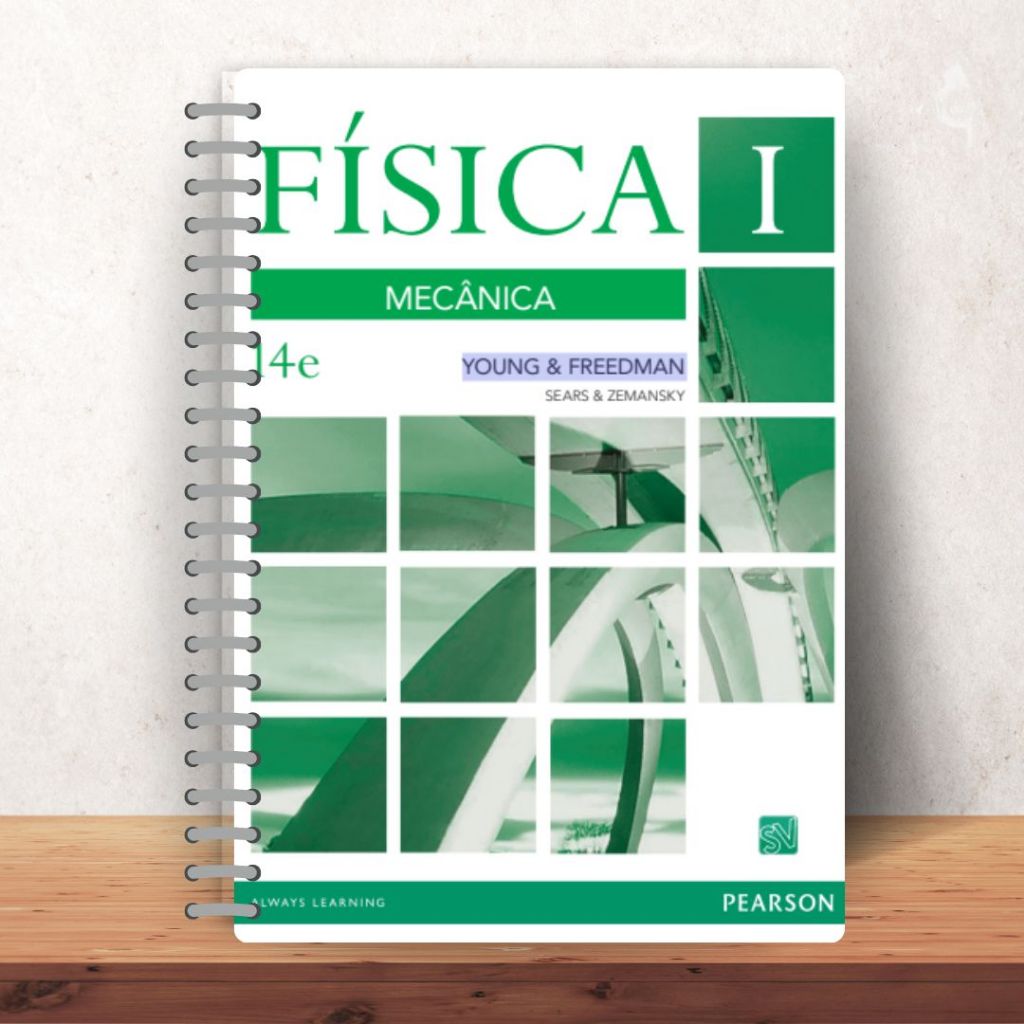 Física de Sears & Zemansky: Volume I, Ii, Iii e Iv. 14º Edição, Apostila Formato A5, Colorida