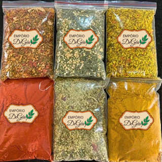 Kit 12 Temperos e Condimentos com 30 g cada