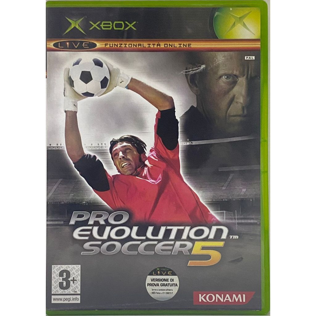 PES Pro Evolution Soccer 5 - Xbox - Original
