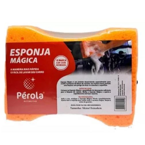 Esponja Mágica Lavagem Spring Pérola