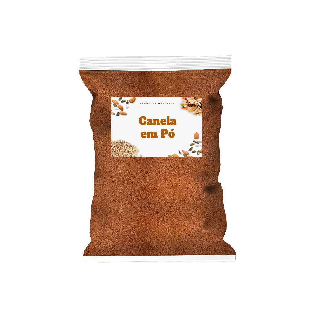 Canela em Pó 1kg- Deliciosa Especiaria Alimentos