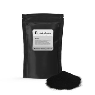 Biochar - Carvão Vegetal Ativado Orgânico - Aumenta a Fertilidade e Retém Nutrientes no Solo em Oferta na Shopee