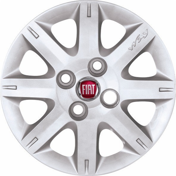 calota Jogo de Calotas Aro 13 Fiat Uno Way Economy | Envio Rápido