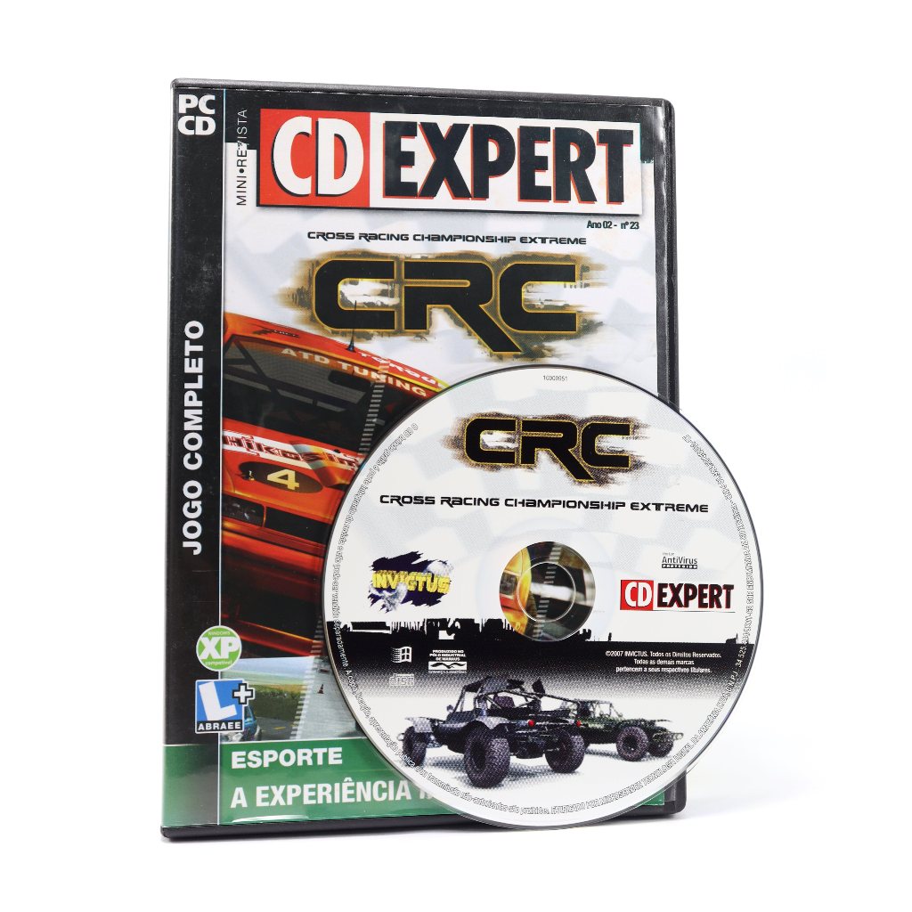 Jogo Original PC CD CRC Cross Racing Championship Extreme - Cd Expert / Jogo De Computador