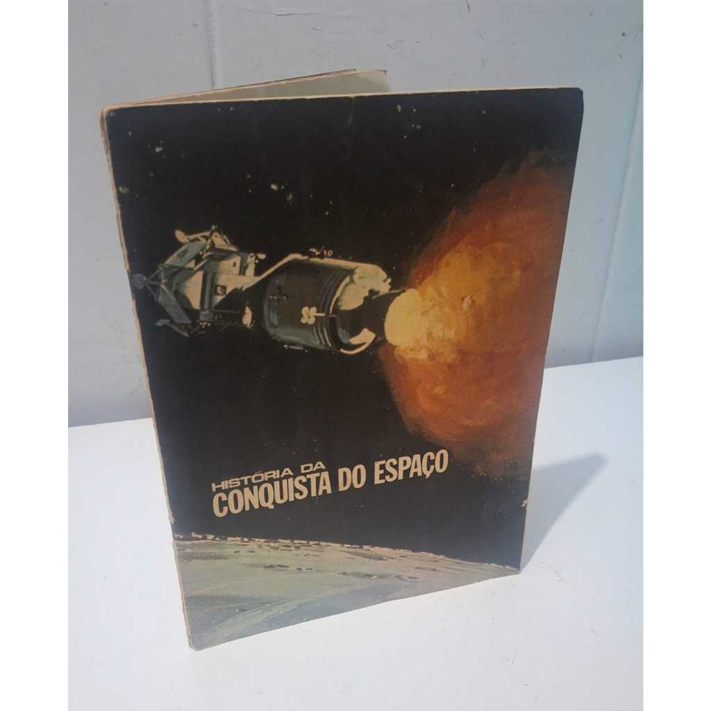 Album de Figurinhas História da Conquista do Espaço Editora Abril  1972 Astronautas Naves Espaciais