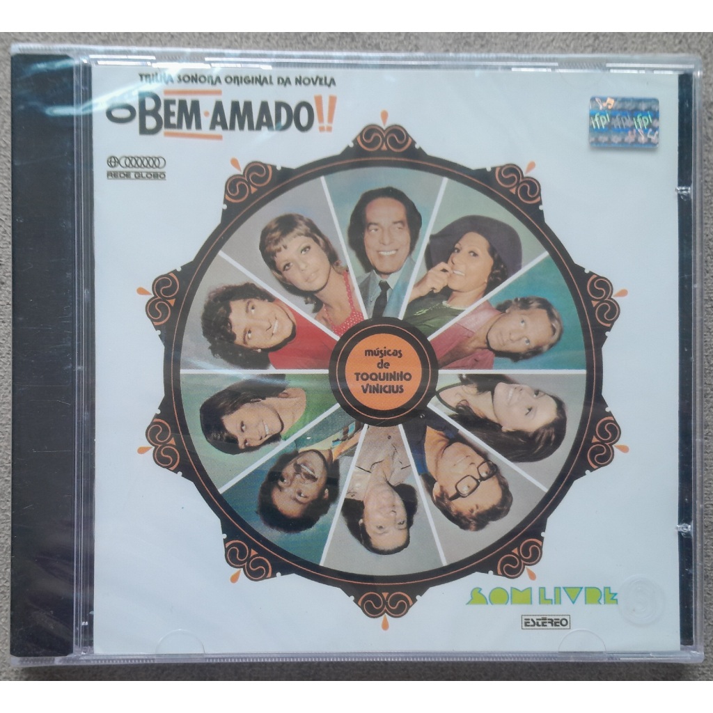 Cd novela O Bem Amado Lacrado 1973 Toquinho Vinicius 2001