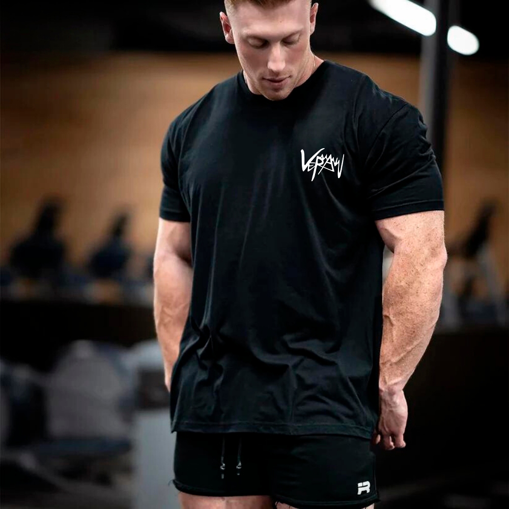 Camiseta Veraw Academia Treino Maromba Oversized Algodao Premium Estilosa Maromba Ar Livre