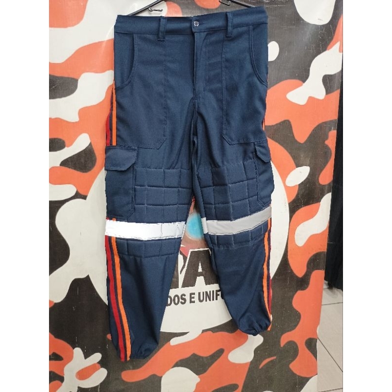 Calça Cargo Tática  SAMU 192 Em ELASTANO. NÃO É TECIDO GROSSO em Oferta na Shopee
