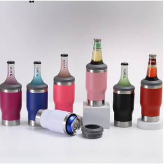 420ML Copo Térmico 5 em 1 Porta Latinha Barrigudinha 2 tampas Envio Imediato em Oferta na Shopee