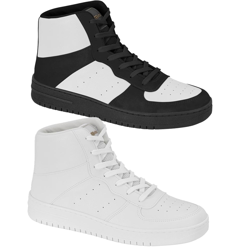 Tênis Actvitta Cano Alto Casual Confortáve Promoção Original com NF 4929.102 4929102 Sneaker Skate