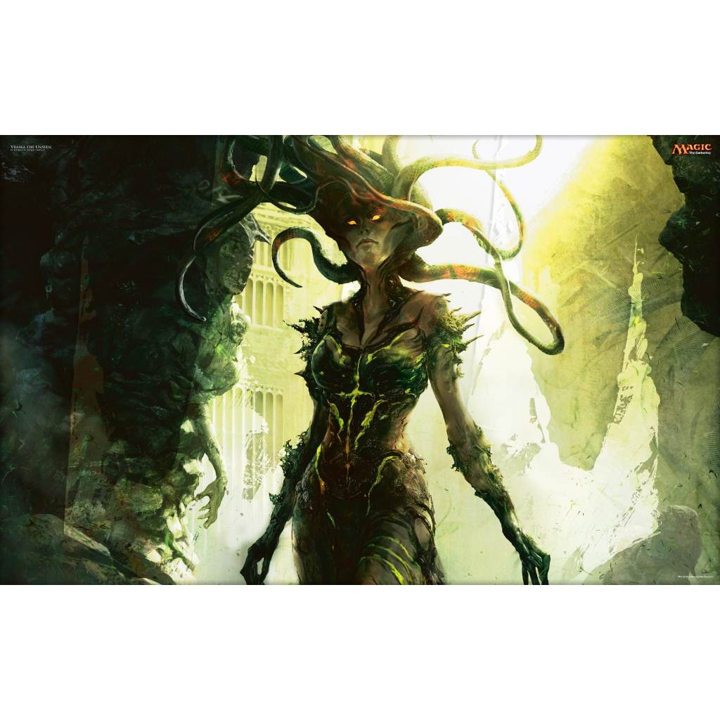 Playmat E/ou Mouse pad Gamer Vraska Magic The Gathering (58cm x 30cm)