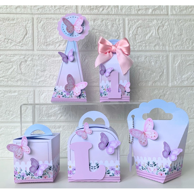 Kit caixas personalizadas Jardim encantado | Lembrancinhas Jardim Encantado