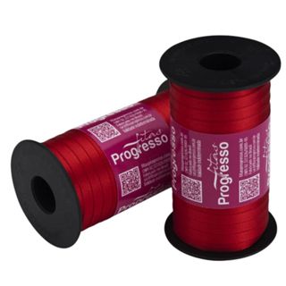1~4 Fita de Cetim Vermelho 100 Metros 7Mm - Cód-209 em Oferta na Shopee