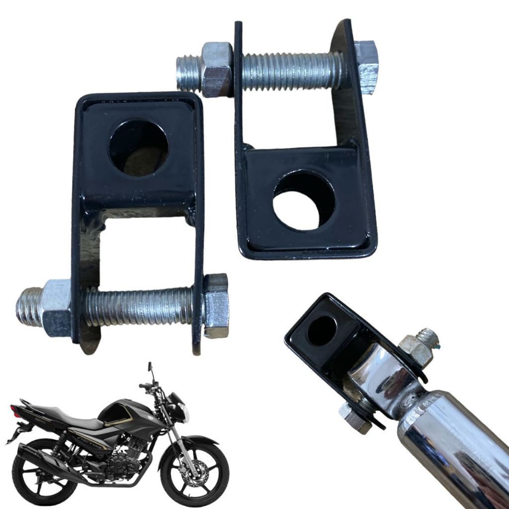 Alongador De Amortecedor Yamaha Fazer Ybr 125 01/08 Factor 125/150 2009 Até 2016