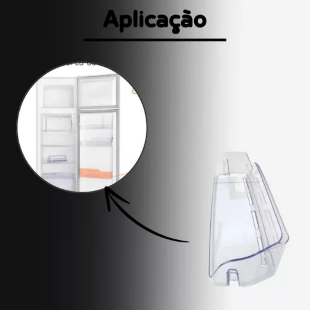 Prateleira grande da porta Geladeira Electrolux Dc35a Re31 Rde33 Df35a Original