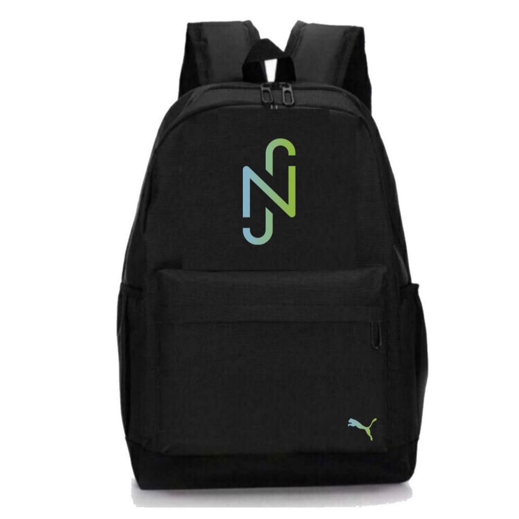 Mochila Grande Escolar NJ Resistente Bolso Lateral Promoção