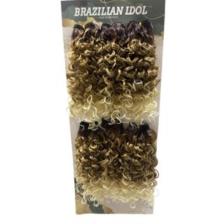 Cabelo Orgânico Amelia 35cm Brazilian Idol - Curto Volumão Premium, Toque Macio e Natural em Oferta na Shopee
