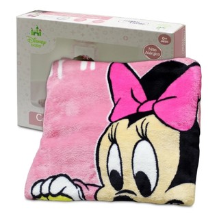 Cobertor Bebê Jolitex Menina Antialérgico Dysney Baby Minnie-Rosa