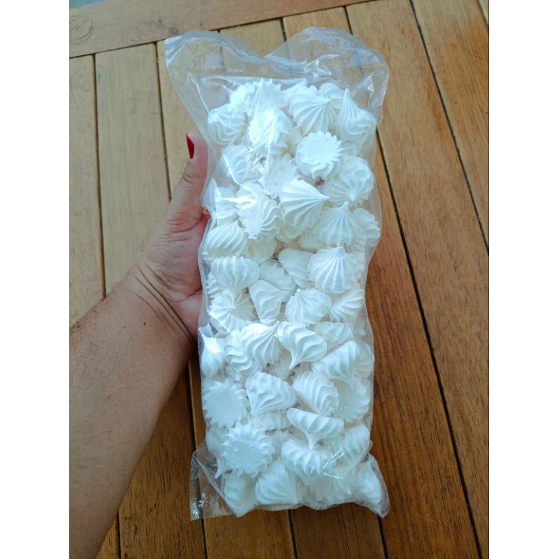 Mini Suspiro colorido para fazer lembrancinhas.pacote com 100 unidades (cento) em Oferta na Shopee