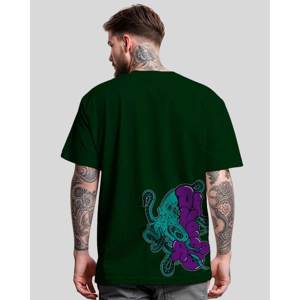 Camisa Polvo 100% Conforto Estilo Camiseta Blusa Manga Curta Estampada Exclusiva Style
