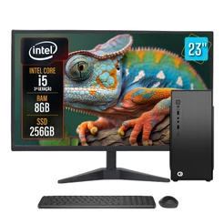 Computador Completo 2Eletro Speed Intel Core i5, 8GB RAM, SSD 256GB, Bivolt, M23" - CD2E-0128SP