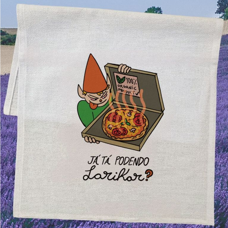 Cozinha Toalha Casa Nova Pano de Prato - Já tá podendo larikar? em Oferta na Shopee