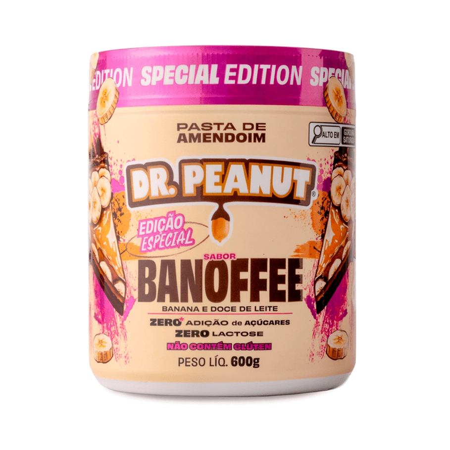 Pasta de Amendoim - 600g - Zero Lactose - Dr. Peanut - Food & Beverages